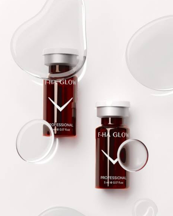 F-HA GLOW 5ml آبرسانی عمیق و پایدار روشن کنندگی و شفافیت پوست