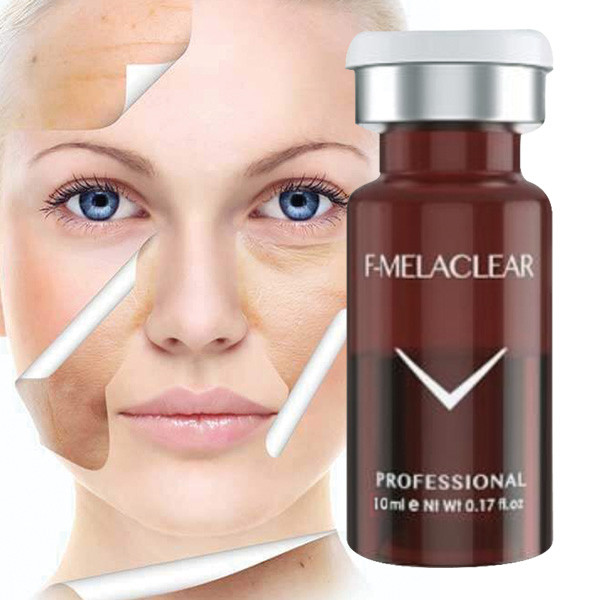 F-MELACLEAR 10ml درمان ملاسما و ناهمواری رنگ پوست و درمان لک های ب شدت تیره و قهوه ای