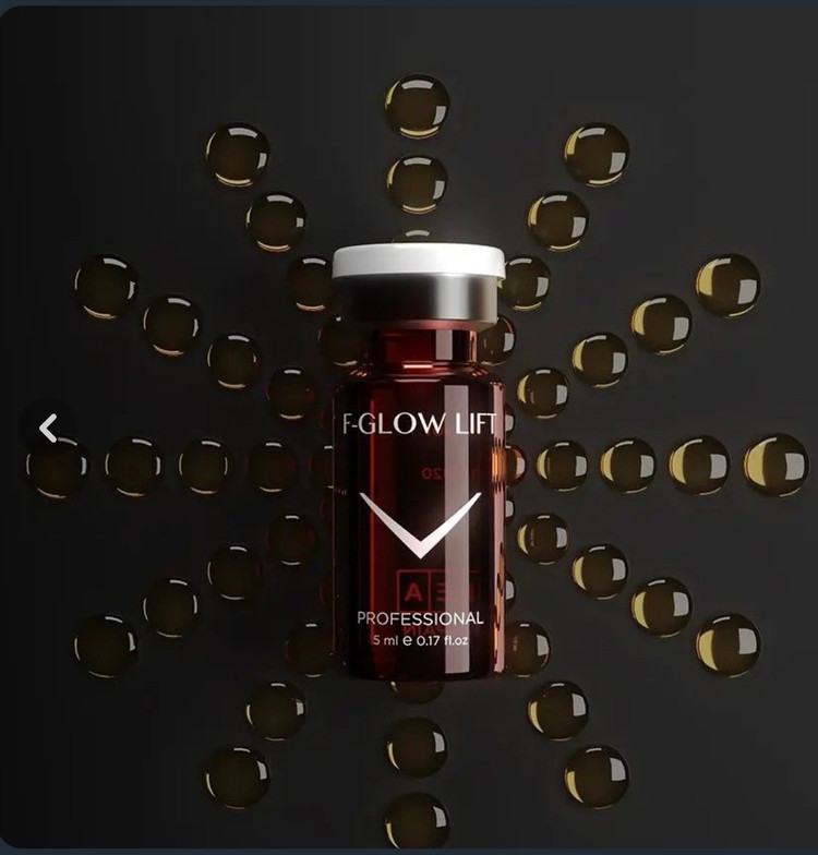 کوکتل آب رسانی و شفافیت و روشن کنندگی پوست -مزوتراپی F-HA GLOW فیوژن(5 میل) اسپانیا